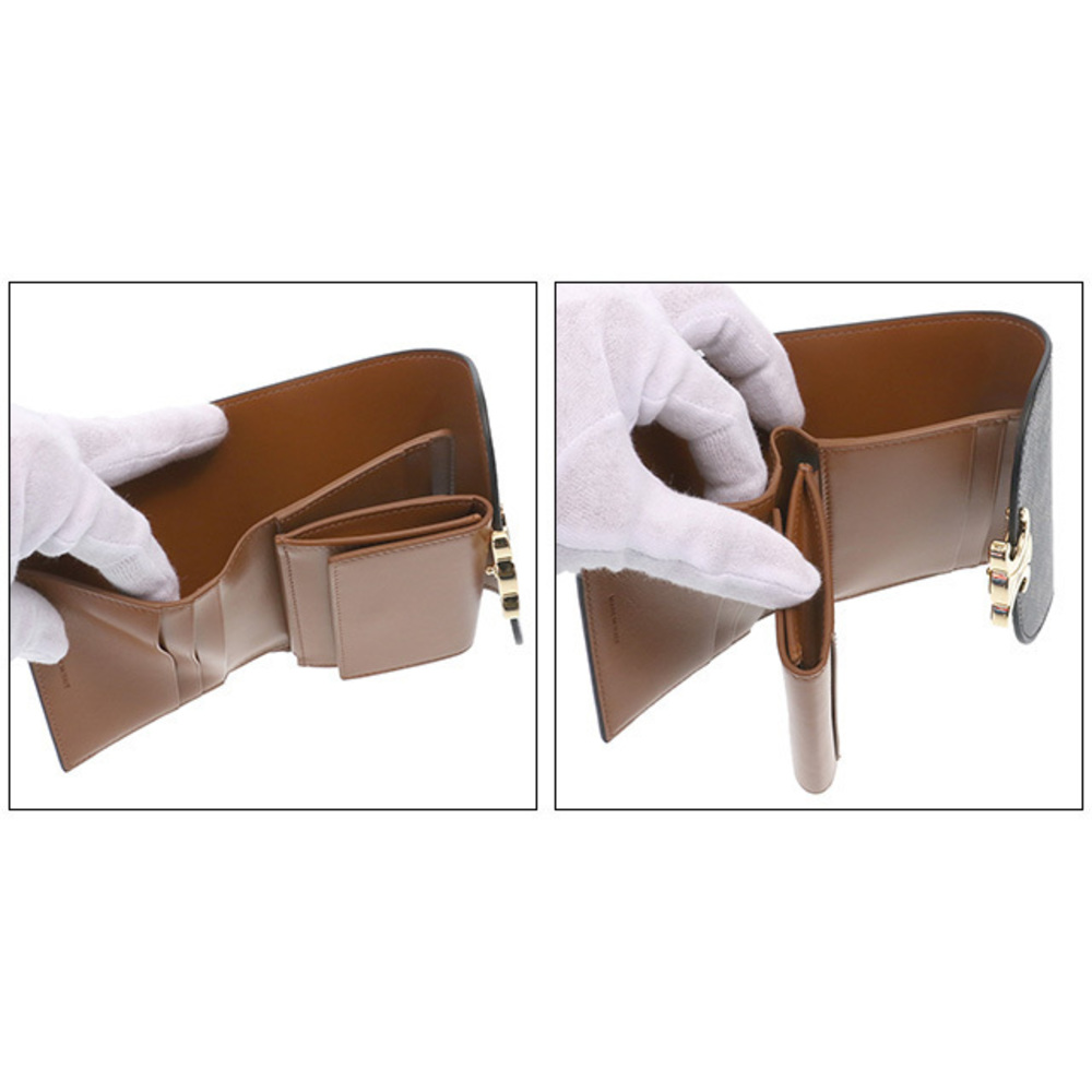 Celine Wallet Triomphe Canvas Trifold Medium Wall… - image 4